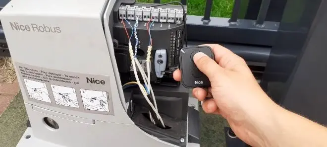 Nice kumanda nasıl tanıtılır?