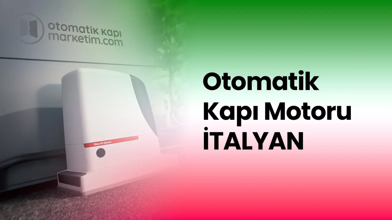 Otomatik Kapı Motoru İtalyan - İtalyan Malı Otomatik Kapı Motoru