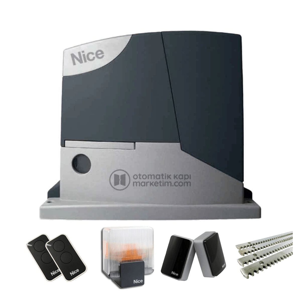 Nice Road 400 Yana Kayar Bahçe Kapısı Motor Seti