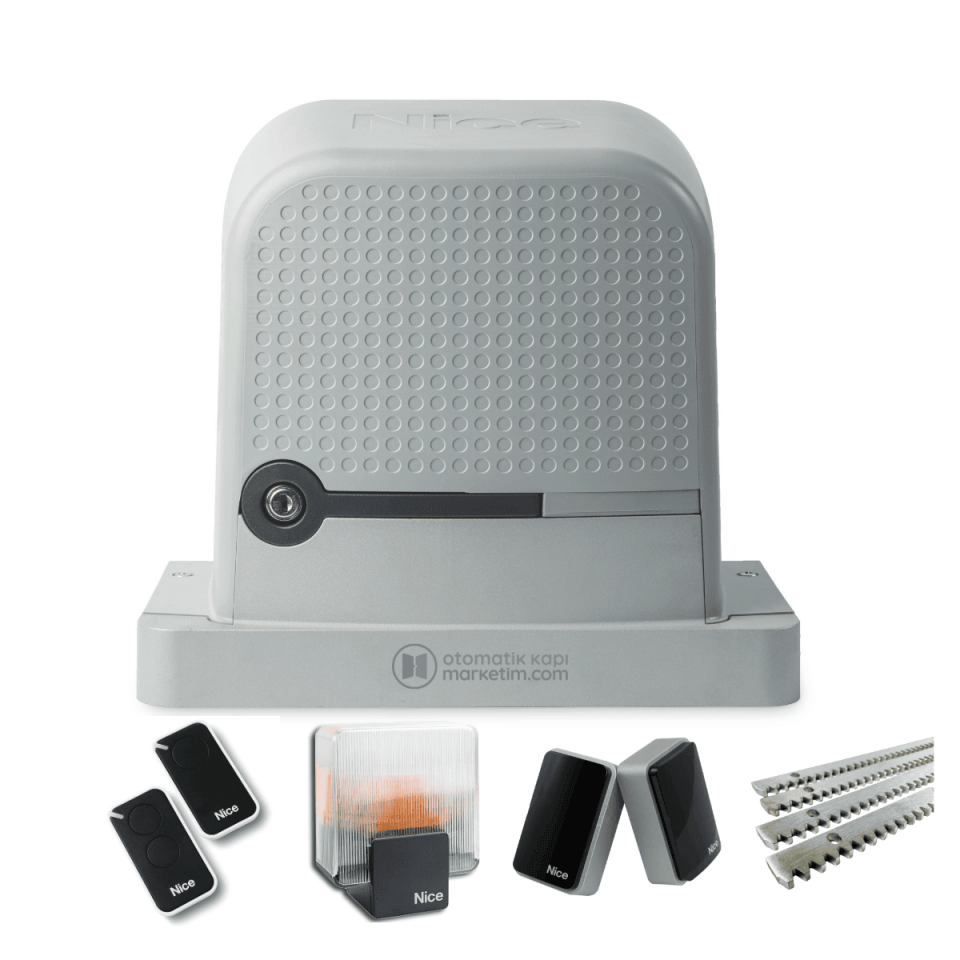 Nice Robo 600 Yana Kayar Bahçe Kapısı Motor Seti