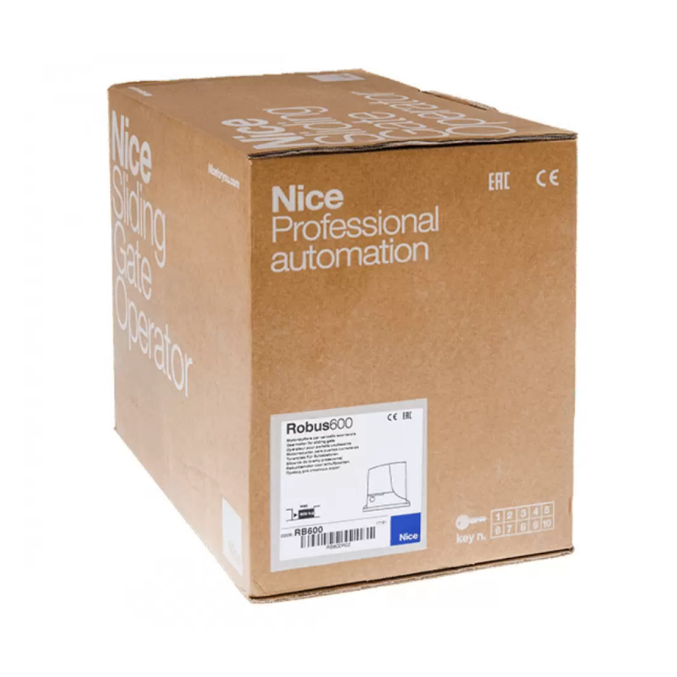 Nice Robo 600 Yana Kayar Bahçe Kapısı Motor Seti