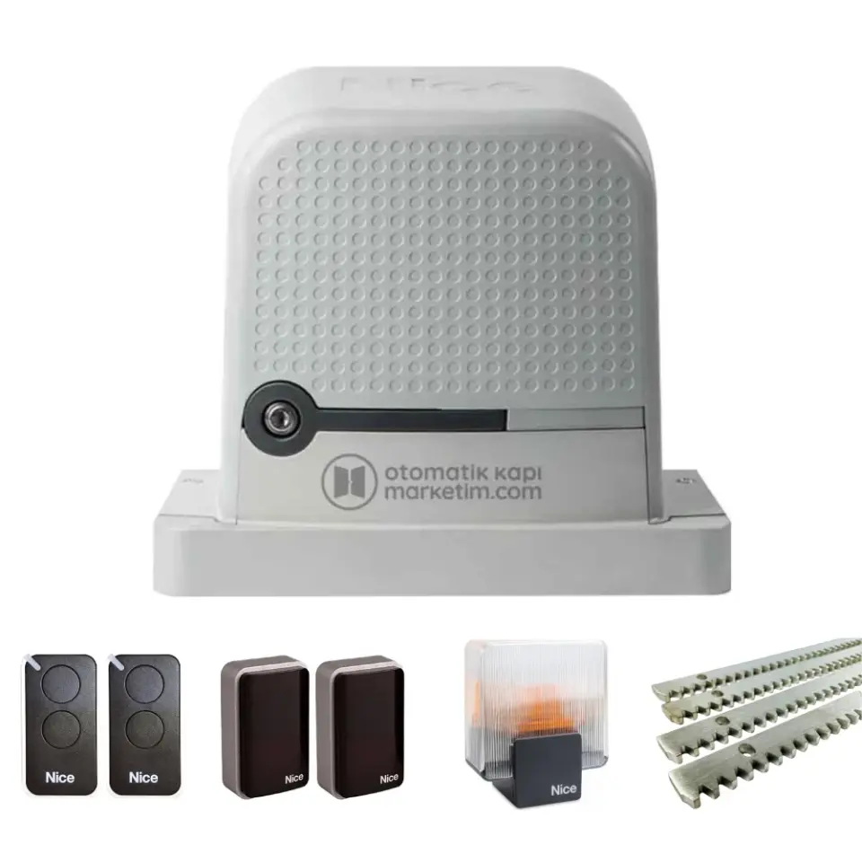 Nice Robus 400 Yana Kayar Kapı Motor Seti