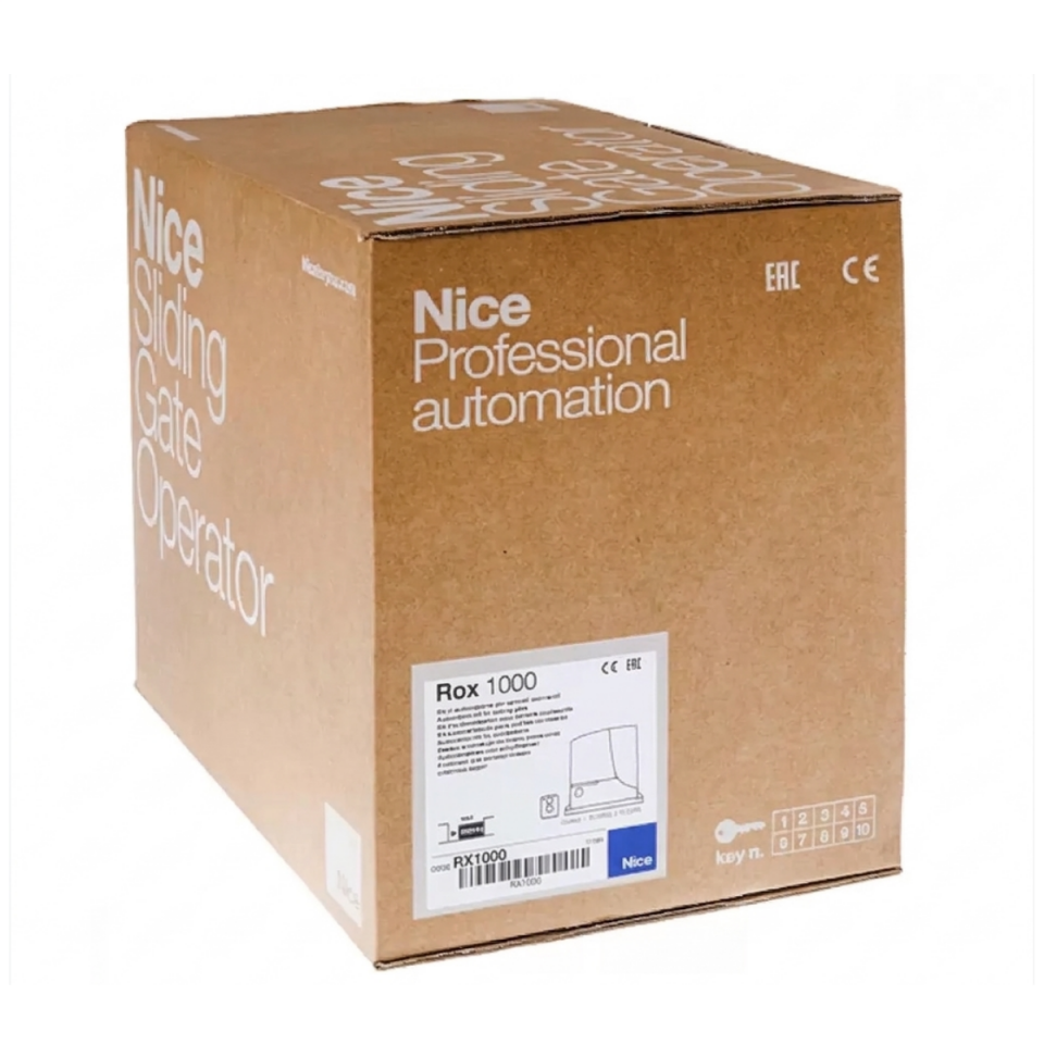 Nice Rox 1000 Yana Kayar Bahçe Kapısı Motoru