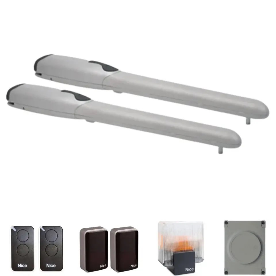 Nice Wingo 4 Çift Motorlu Set (Aksesuarlı Dairesel Kapı Motoru)