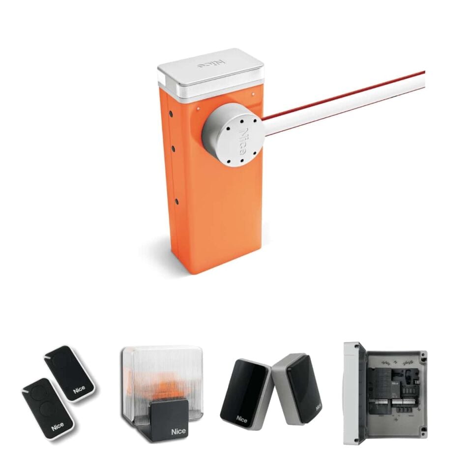 Nice Bar Serisi 8 Metre Bariyer Seti (L Gövde)