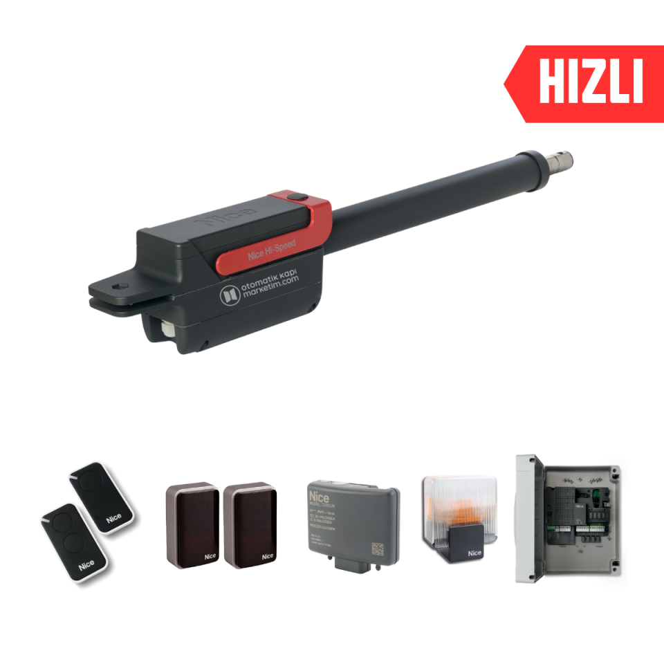 Nice Titan 3724 HS Tek Kanat Motor Seti