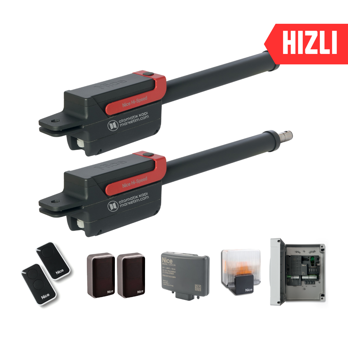 Nice Titan 3724 HS Çift Kanat Motor Seti