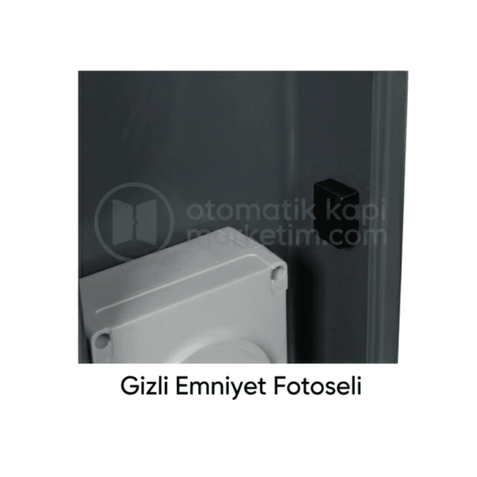 Nice Wide 4 Metre Bariyer Seti (M Gövde) Antrasit Gri