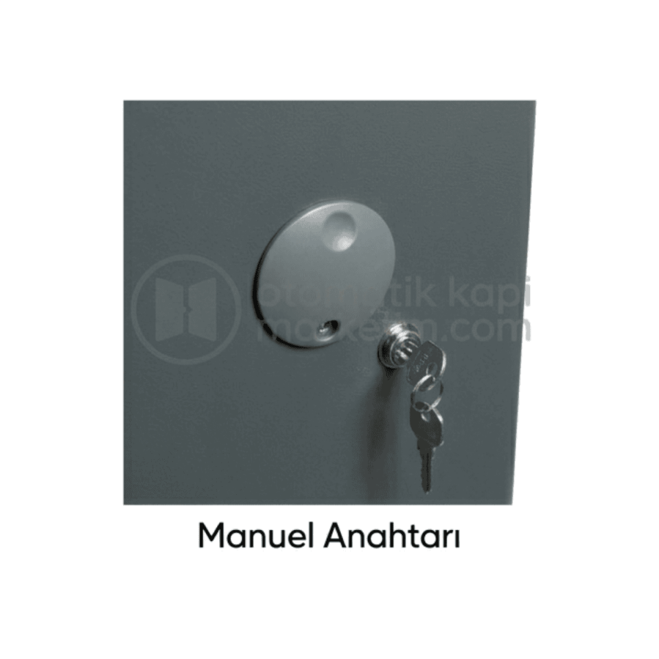 Nice Wide 4 Metre Bariyer Seti (M Gövde) Antrasit Gri