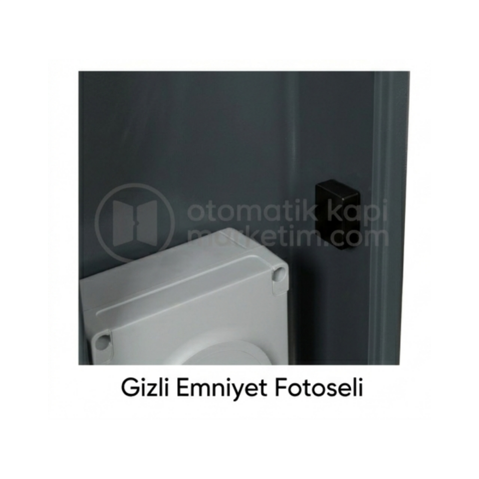 Nice Wide 5 Metre Bariyer Seti - (M Gövde) Antrasit Gri