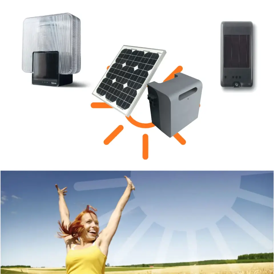 Nice Solemyo Solar Panel + Batarya Seti