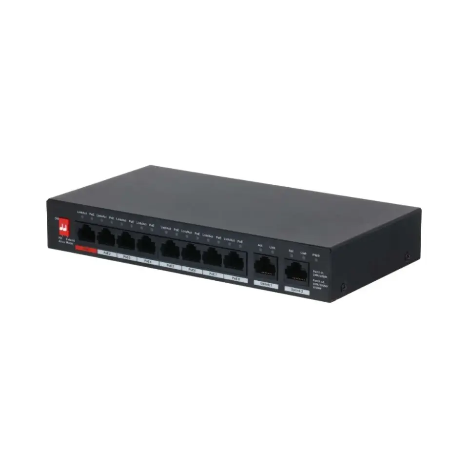 Nice MyEye Poe Switch - 8+2 Poe 96 Watt