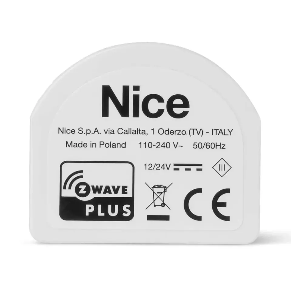 Nice Smart Double Switch Kontrol (Z-Wave)