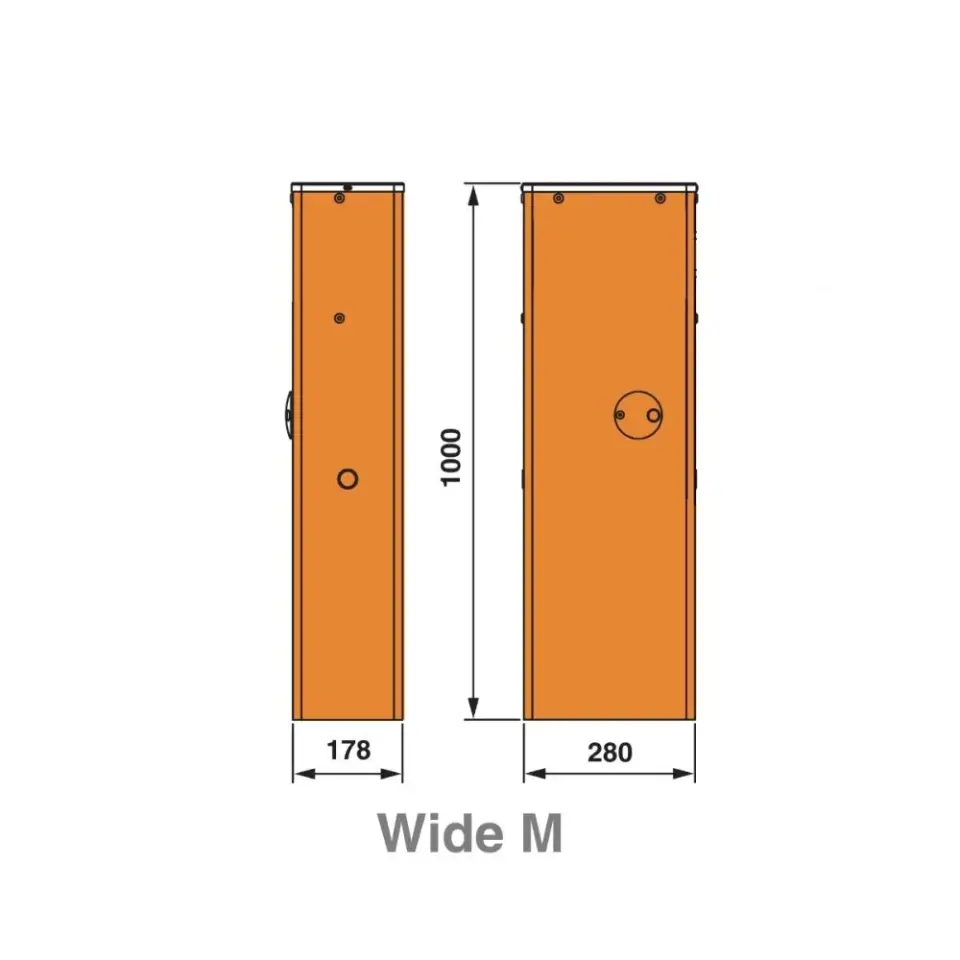 Nice PD1302A0001 Wide M Bariyer Gövdesi