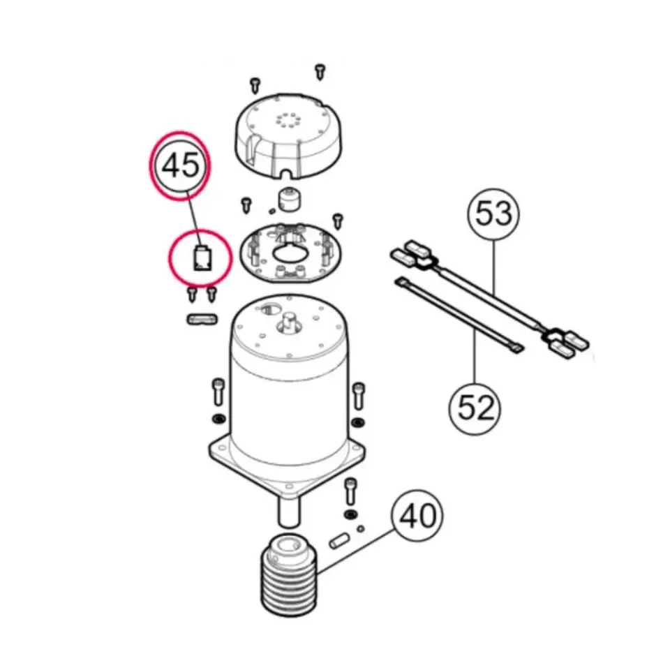 Nice TB585A Enkoder (M ve L Bar Uyumlu)