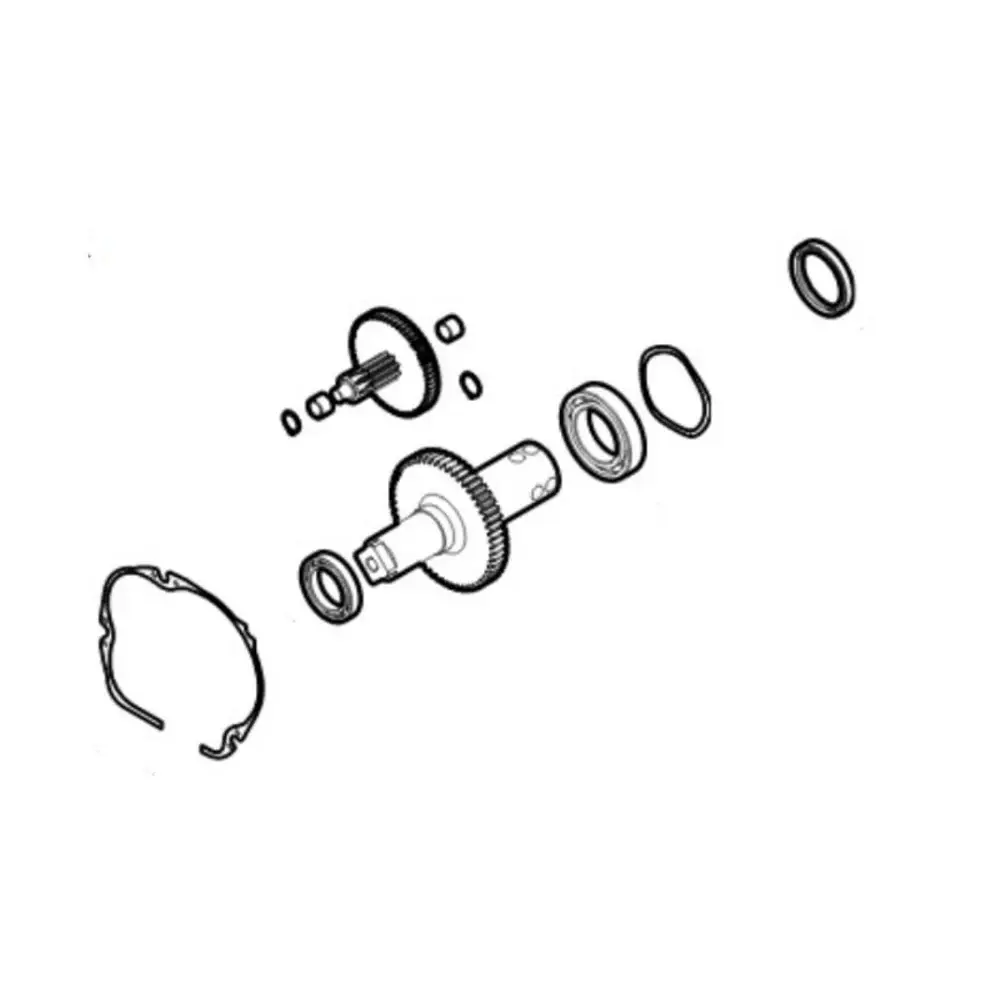 Nice SPAMG248A00A İç Dişli+Manuel Pim+Redüktör Contası (Wide S Uyumlu)