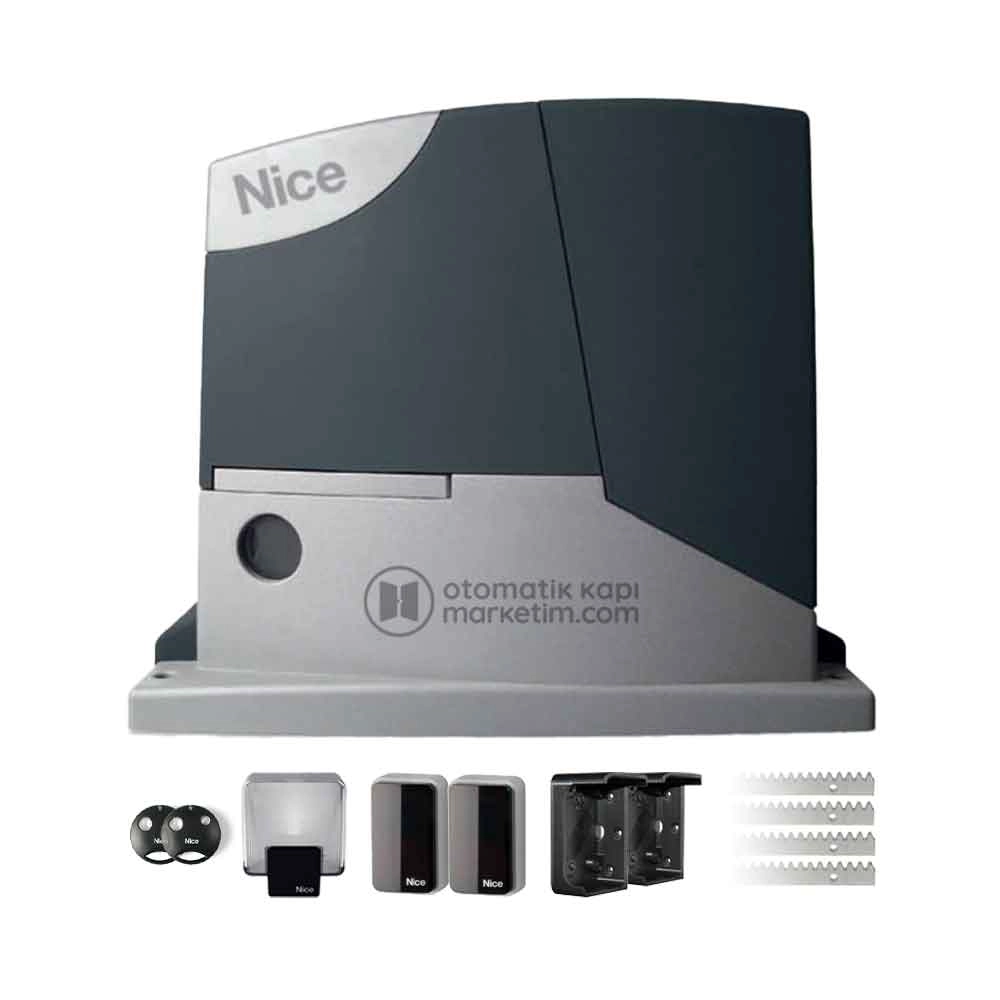 Nice Road 400 Yana Kayar Kapı Motoru (Aksesuarlı Kit)