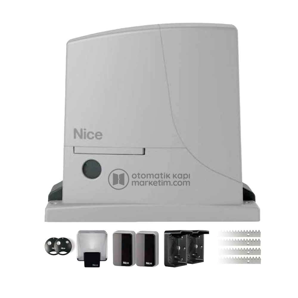 Nice Rox 600 Yana Kayar Kapı Motoru (Aksesuarlı Kit)