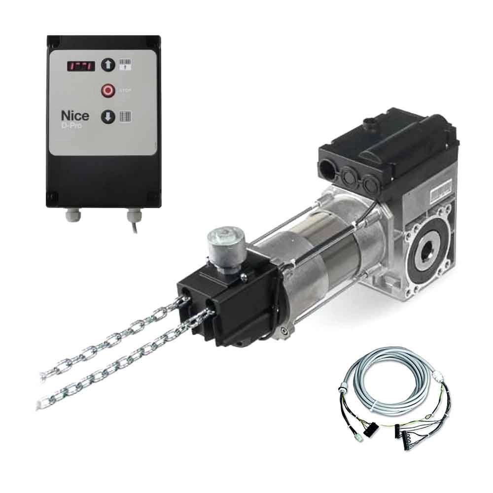 Nice SD100 Seksiyonel Motor Seti - D-Pro Automatic Kontrol Ünitesi (7 Mt. Kablo Dahil)