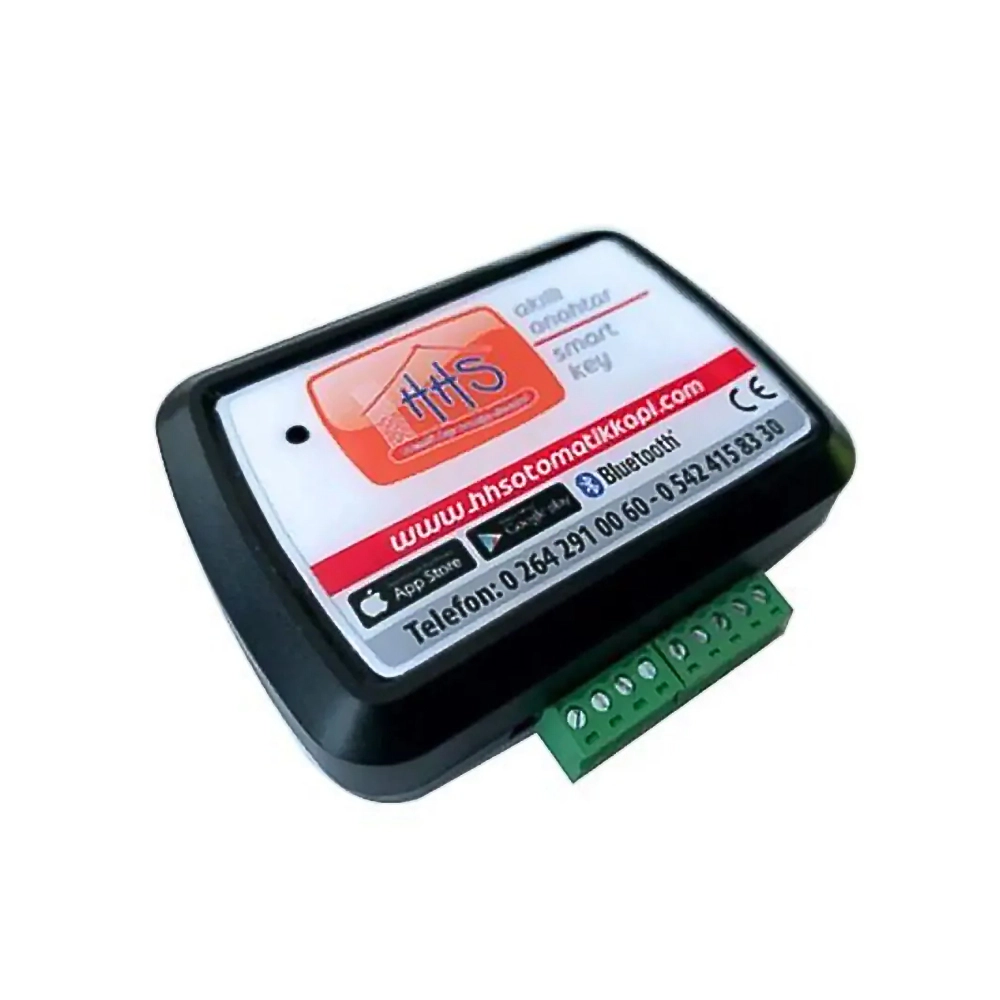 Akıllı Anahtar Bluetooth ile Kapı Kontrolü - 220 Volt - Bluetooth Kontrol Sistemi Kepenk Uyumlu