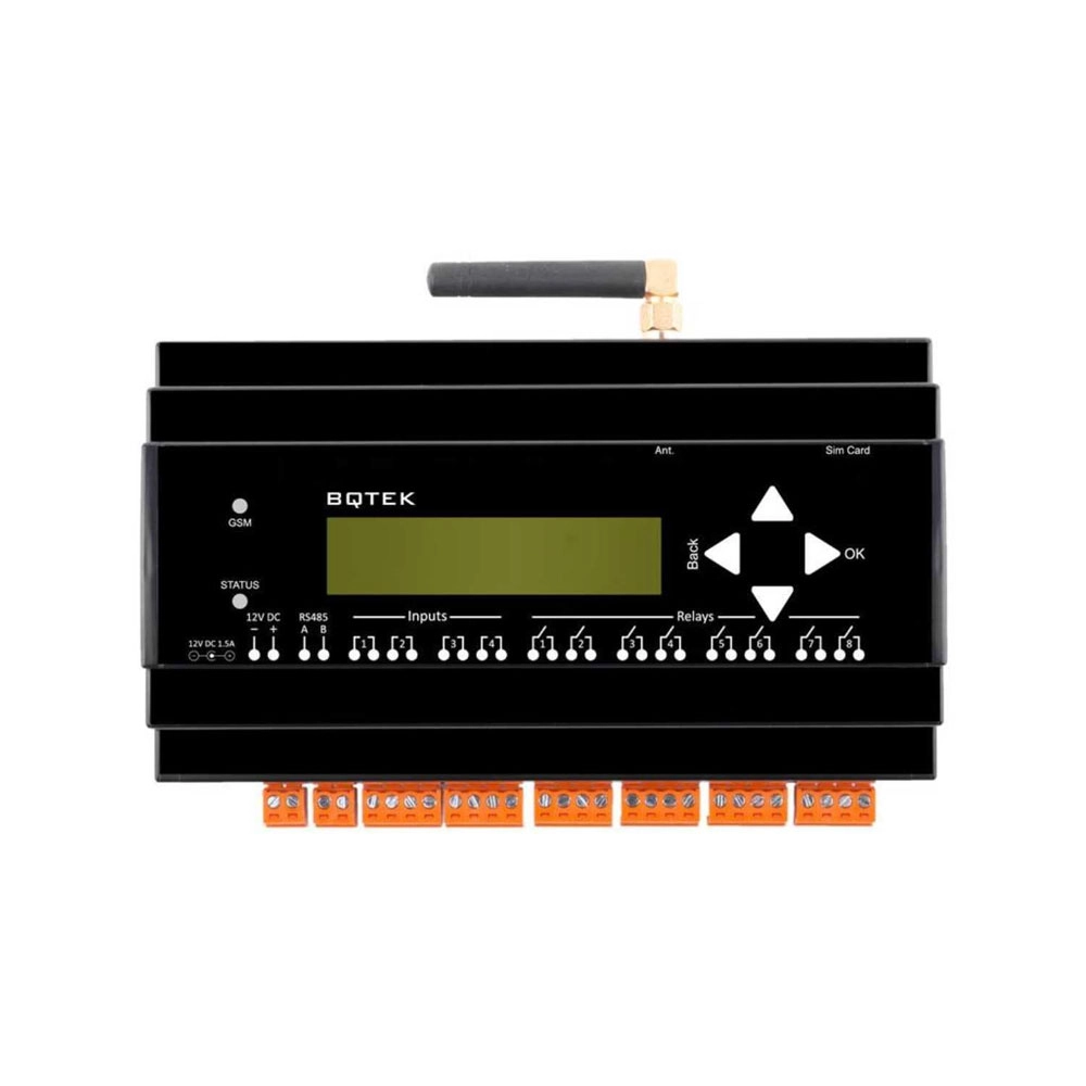BQ100 GSM Röle Kontrol ve Uyarı Cihazı (8 Çıkış+4 Giriş)