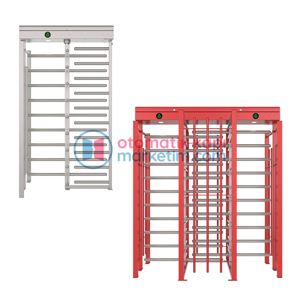 BTC 400 S / D – Boy Tipi Turnike (Yüksek Güvenlik & Çift Geçiş, İç/Dış Mekan)
