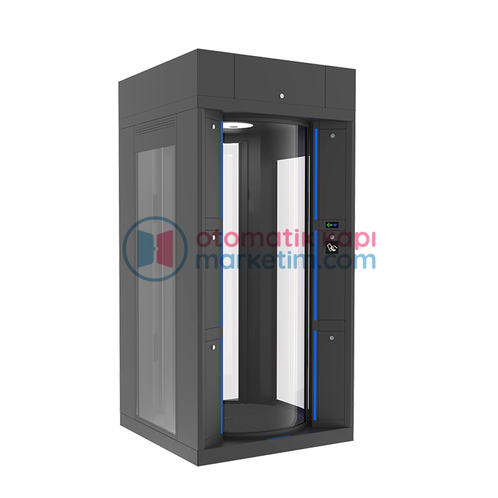 CGG SQ AIR – Yüksek Güvenlikli Giriş Kontrol Kabini, DOT MATRIX ve Biyometrik Hazırlıklı