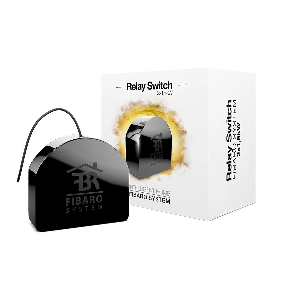 Fibaro Relay Switch 2 - Çift Röleli Aydınlatma Kontrol Cihazı FGS-222