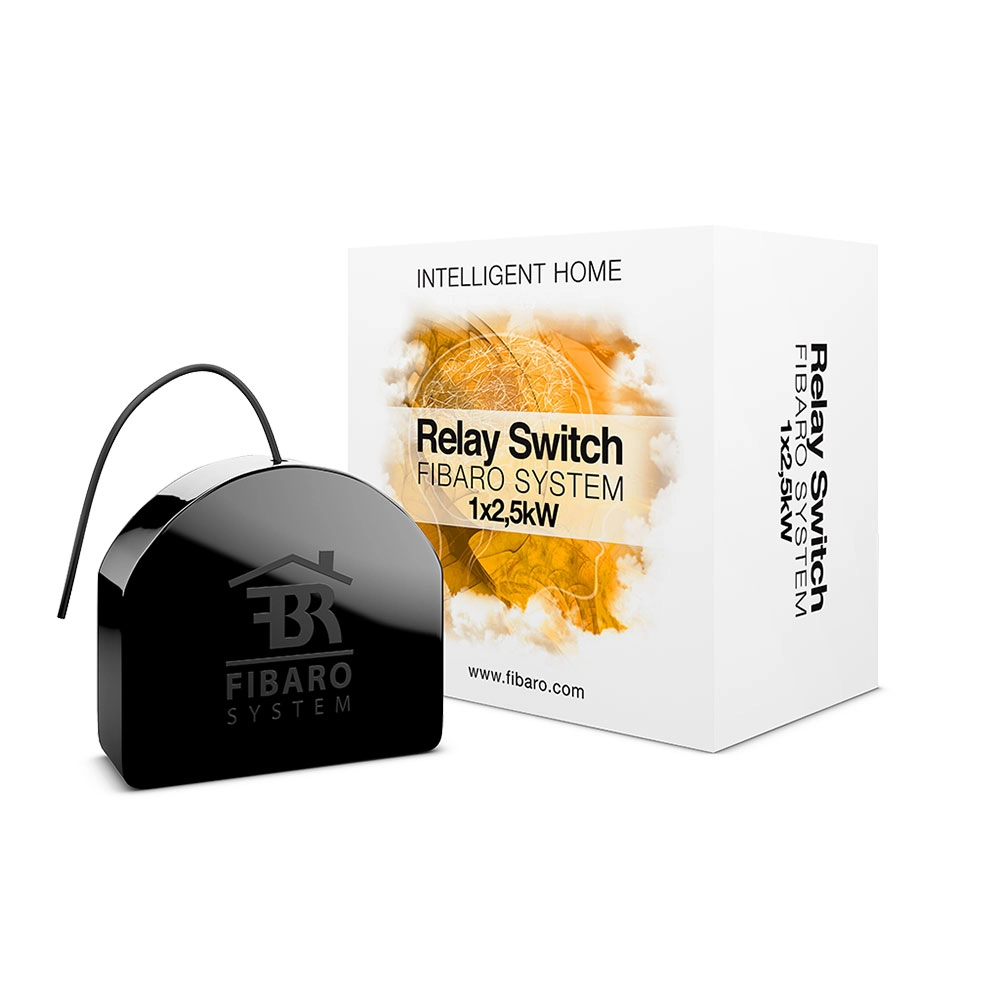 Fibaro Relay Switch - Tek Röleli Aydınlatma Kontrol Cihazı FGS-212