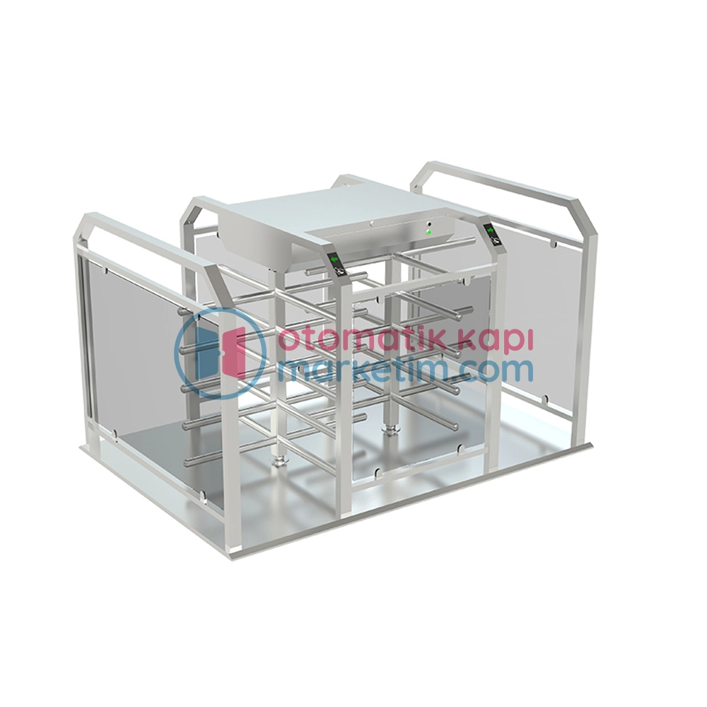 HT 400 D 4 Kollu Yarım Boy Yaya Turnikesi – Yüksek Güvenlik, Tripod Kombinasyonlu