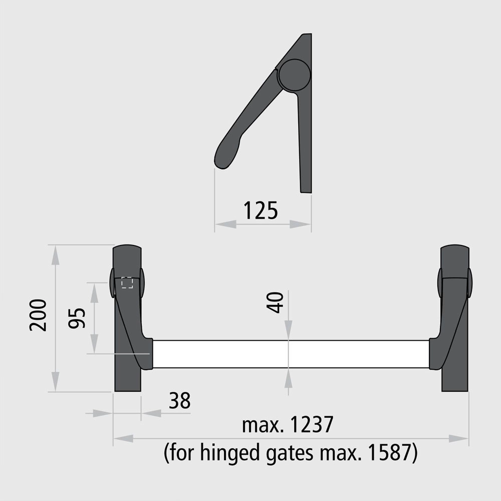 Ninz EX LP BM* Panik Bar Seti - İçte Panik Bar/Dışta Sosis Kol