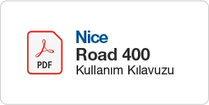 Nice Road400 Kullanım Kılavuzu